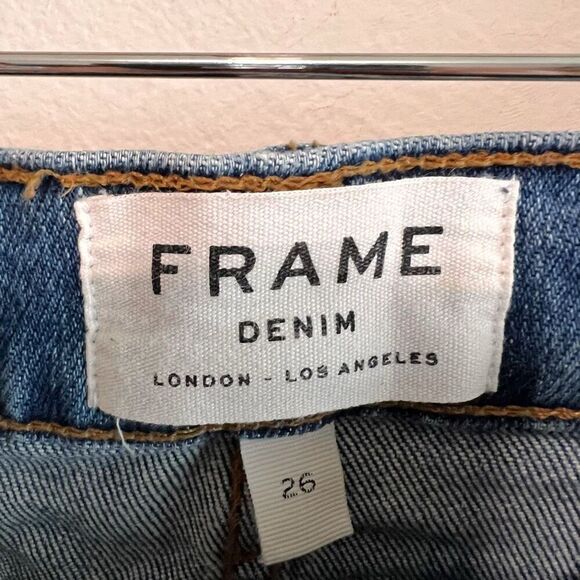 FRAME Le High Straight Jeans Size 26 - Picture 4 of 4